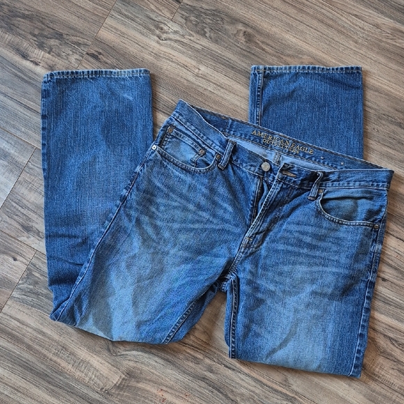 American Eagle Outfitters Relaxed Fit Denim Jeans - Picture 1 of 3